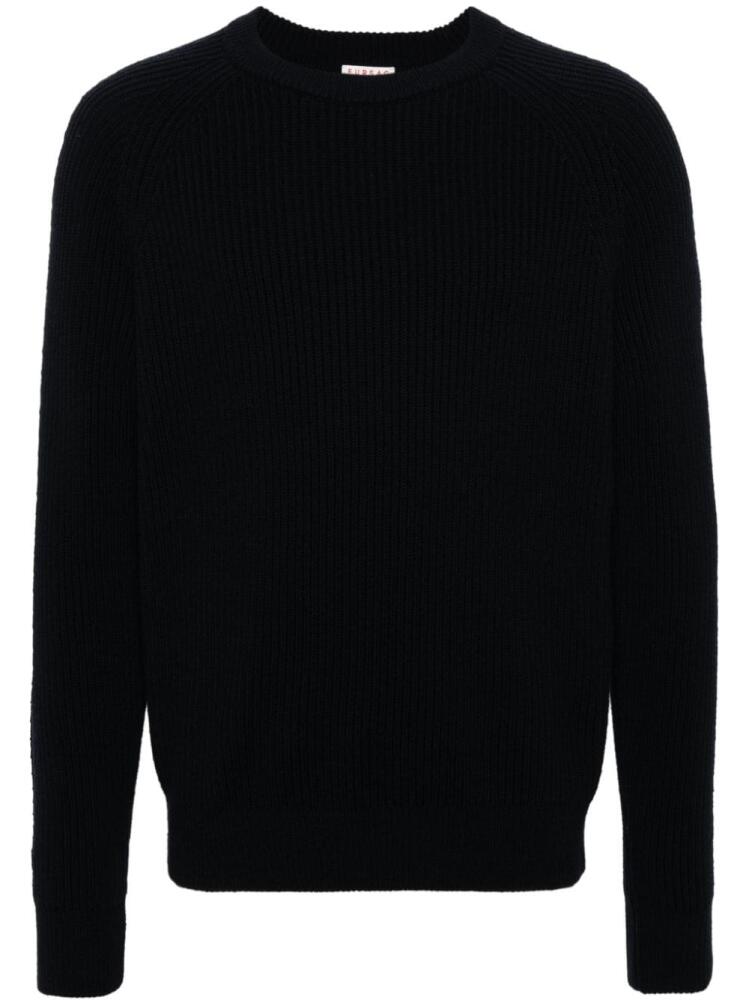 FURSAC ribbed-knit jumper - Blue Cover