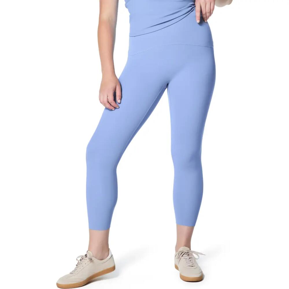 SPANX® Booty Boost Active High Waist 7/8 Leggings in Cornflower Blue Cover