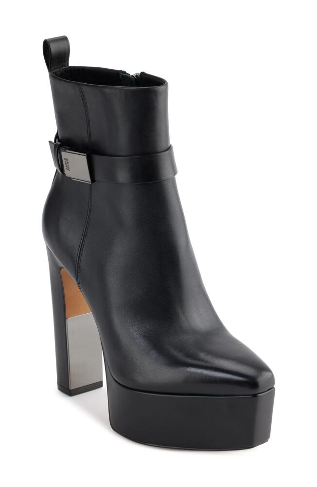 DKNY Alisa Platform Bootie in Black Cover