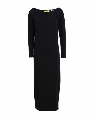 Jjxx By Jack & Jones Woman Midi dress Black Cotton, Elastane Cover