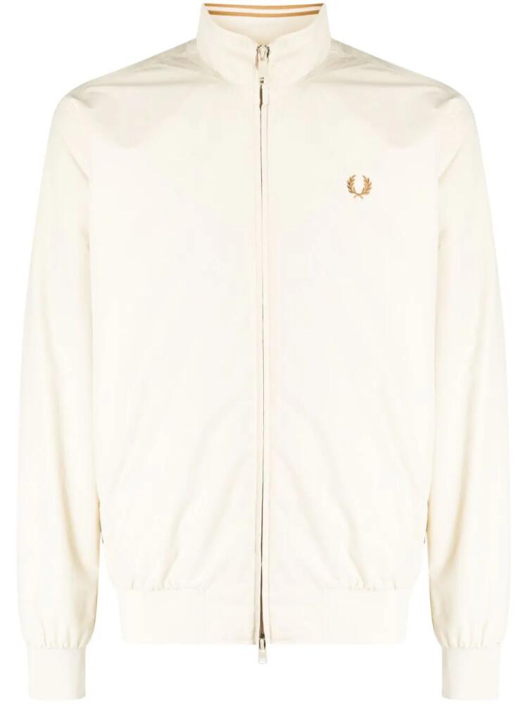 Fred Perry Brentham bomber jacket - Neutrals Cover