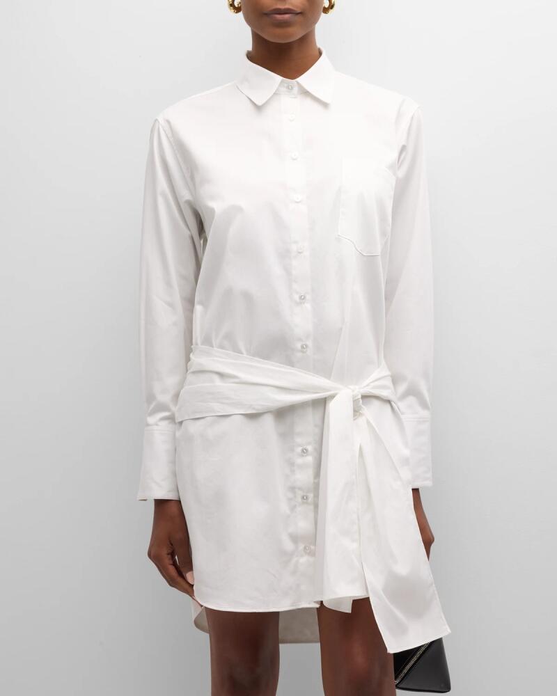 La Ligne Cotton Wrap Shirtdress Cover