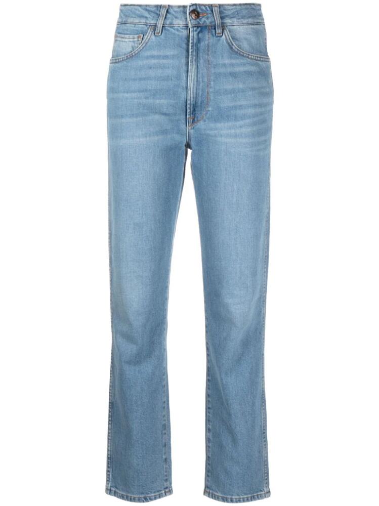 3x1 mid-rise straight-leg jeans - Blue Cover