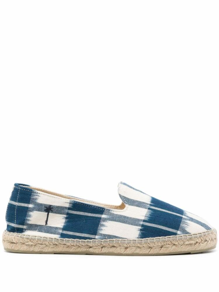 Manebi Tulum tie-dye cotton espadrilles - Blue Cover