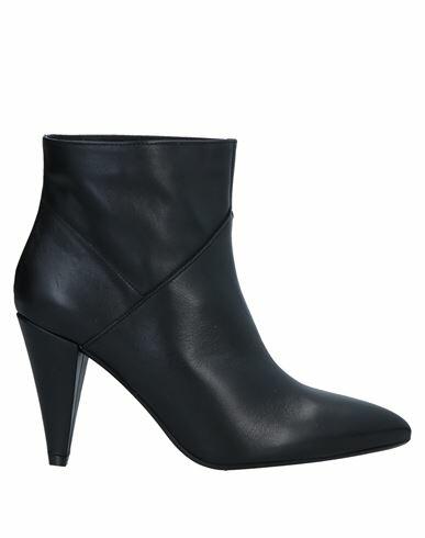 Anaki Woman Ankle boots Black Soft Leather Cover