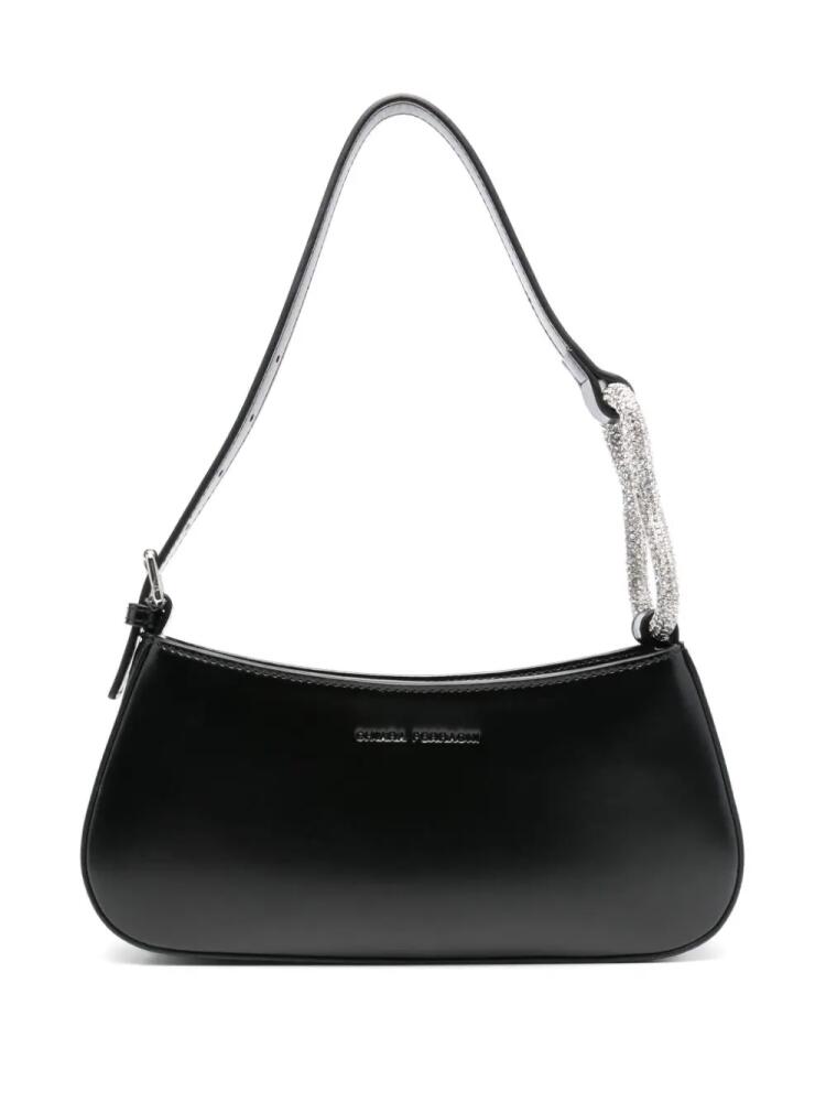 Chiara Ferragni Loop Rhinestone shoulder bag - Black Cover