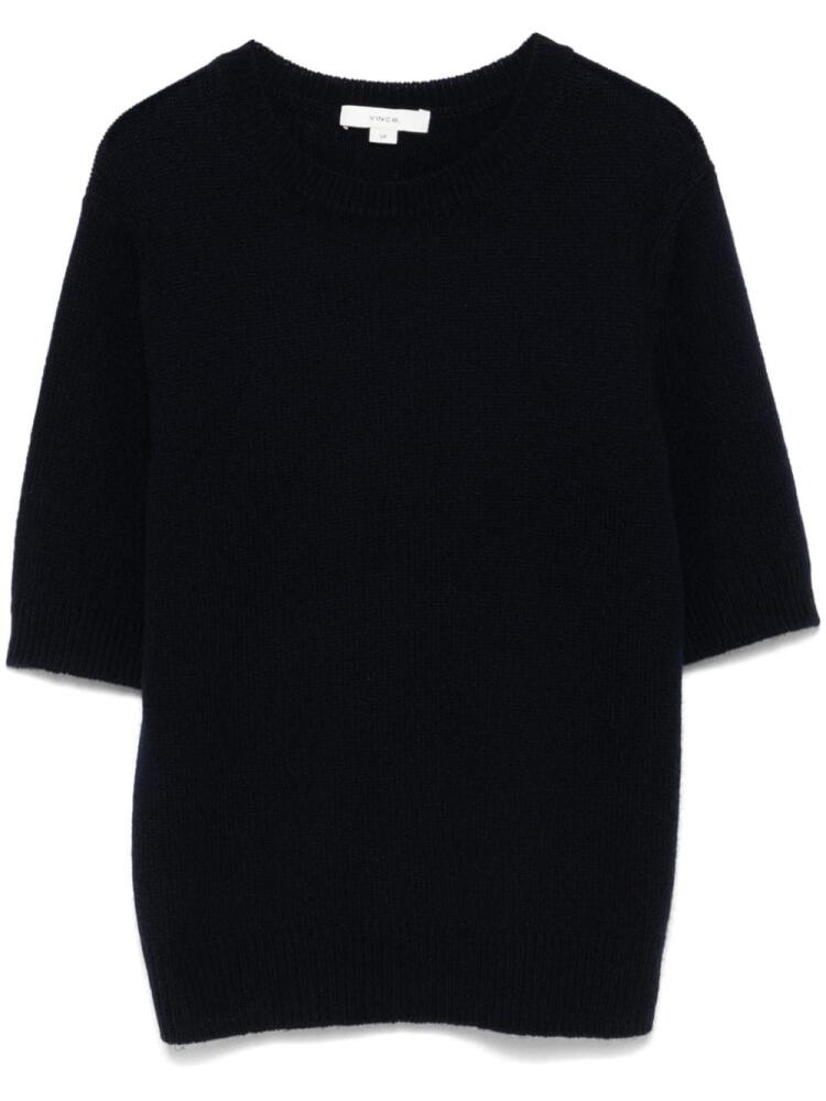 Vince short-sleeve sweater - Blue Cover