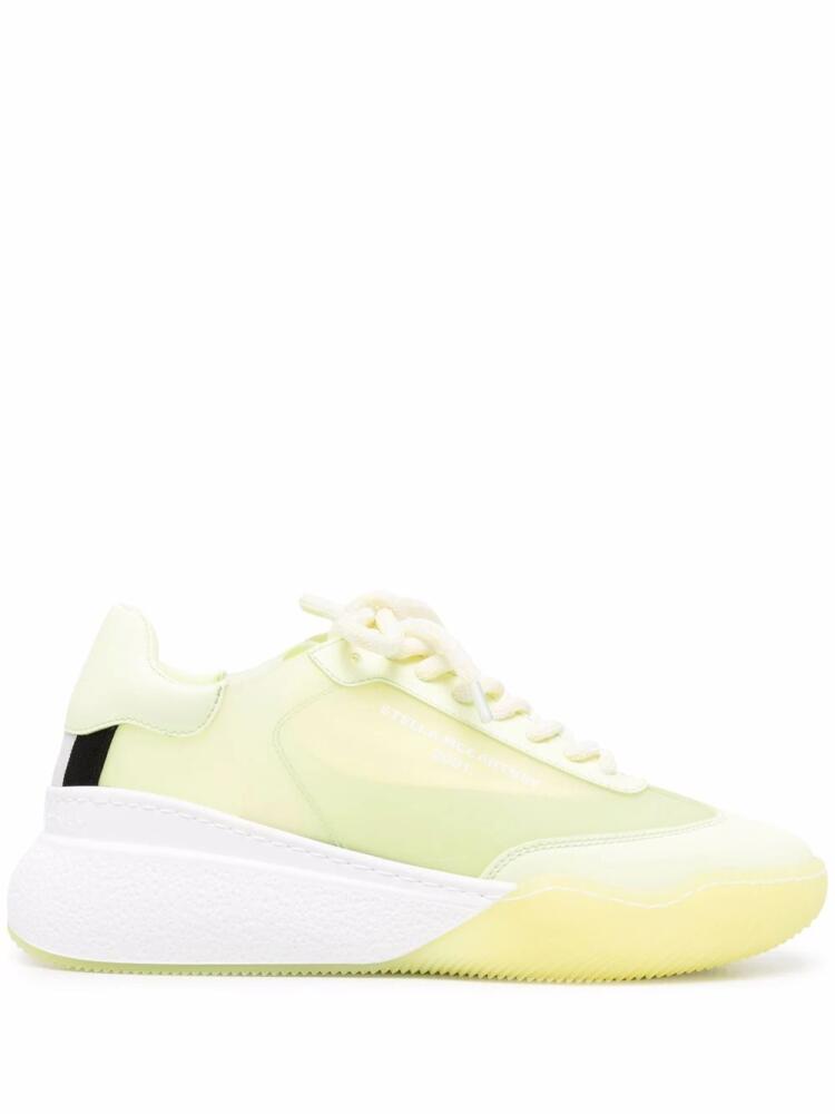 Stella McCartney Loop low-top sneakers - Yellow Cover