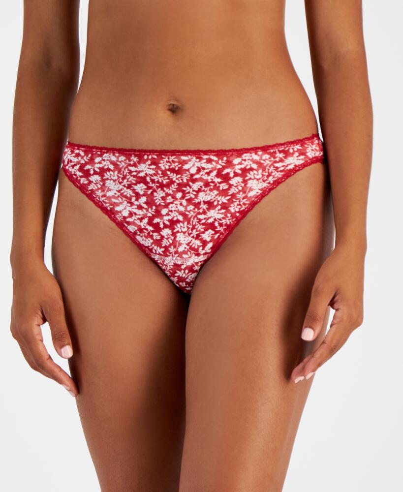 Charter Club Women's Everyday Cotton Bikini Underwear, Created for Macy's - Little Berries Cover