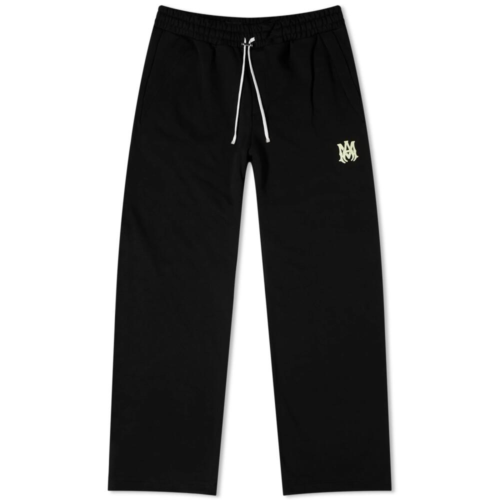 AMIRI Men's MA Logo Sweat Pants in Black Cover