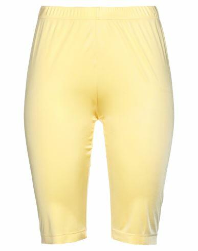 Vivetta Woman Leggings Yellow Viscose Cover