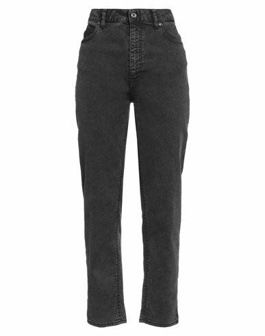 Just Cavalli Woman Jeans Black Cotton, Elastane Cover