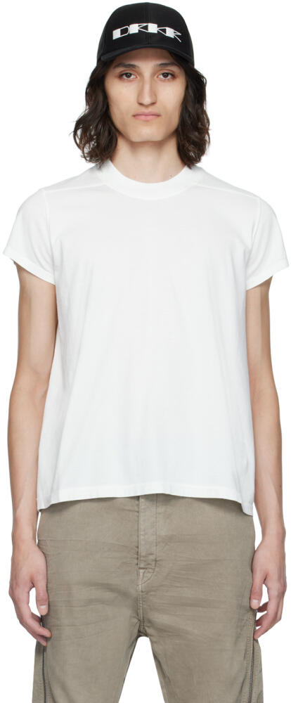 Rick Owens DRKSHDW White Small Level T-Shirt Cover