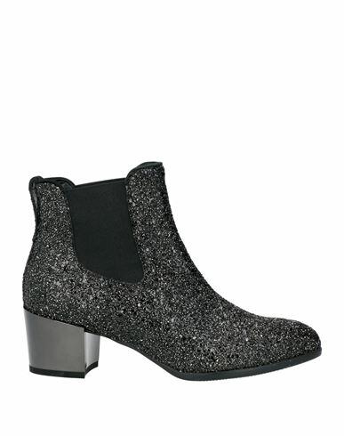 Hogan Woman Ankle boots Black Textile fibers Cover