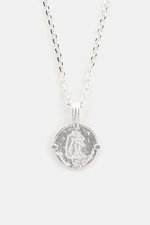 Deux Lions Jewelry Sterling Silver Zodiac Necklace in Cancer Cover