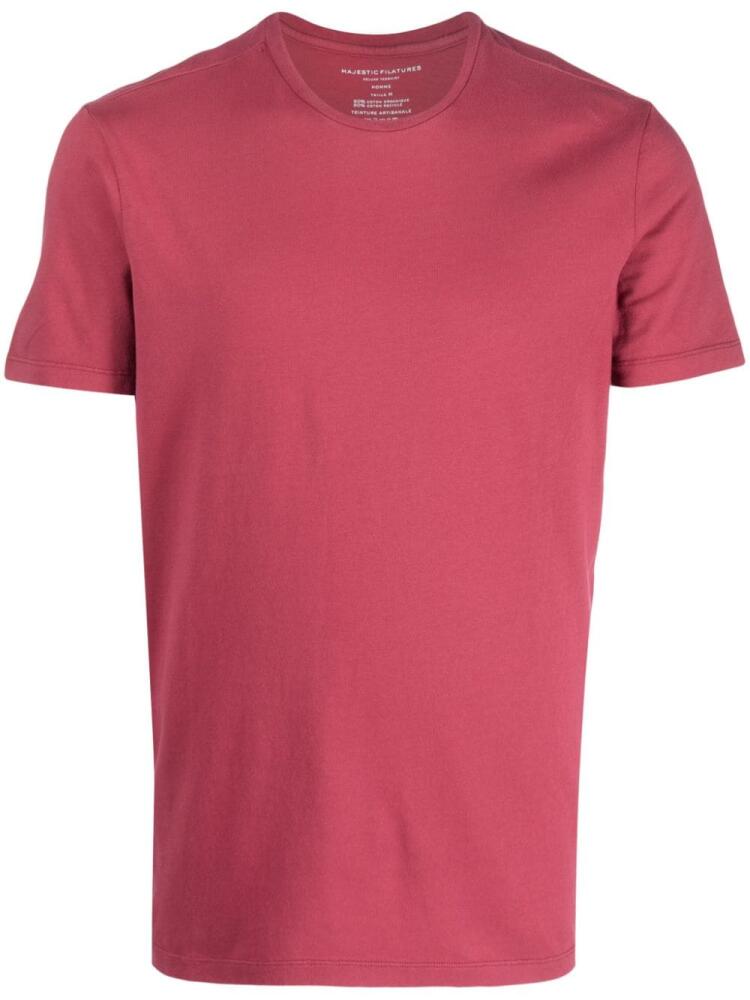 Majestic Filatures short-sleeved crewneck T-shirt - Pink Cover