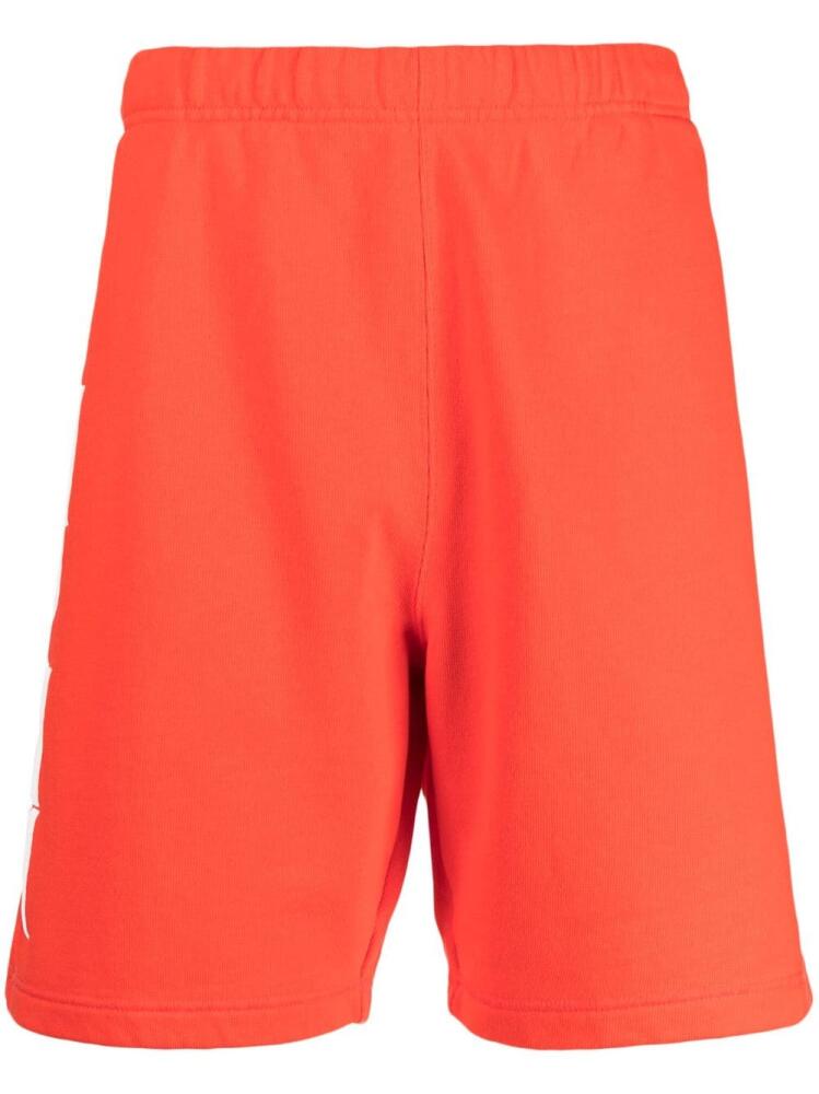 Heron Preston Reg HPNY-print track shorts - Orange Cover