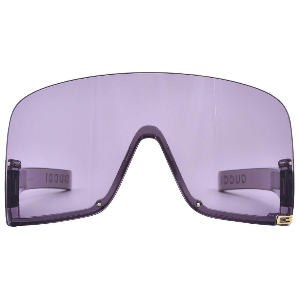 Gucci Violet Shield Ladies Sunglasses Cover