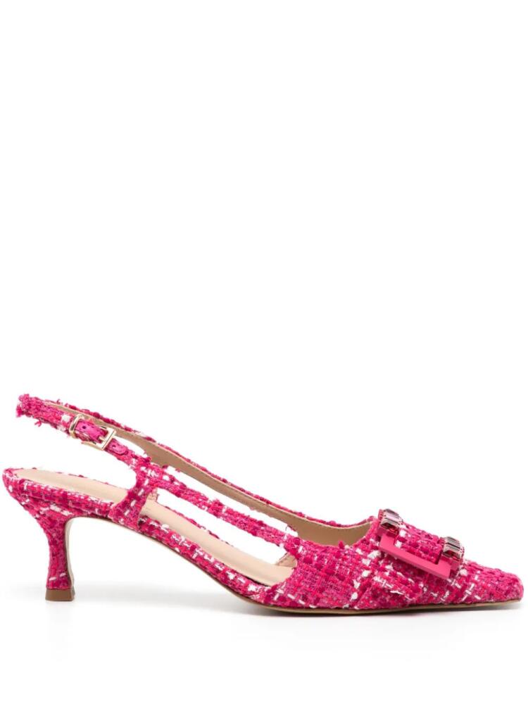 Madison.Maison Atena Cherry Heel Slingback 50mm - Pink Cover