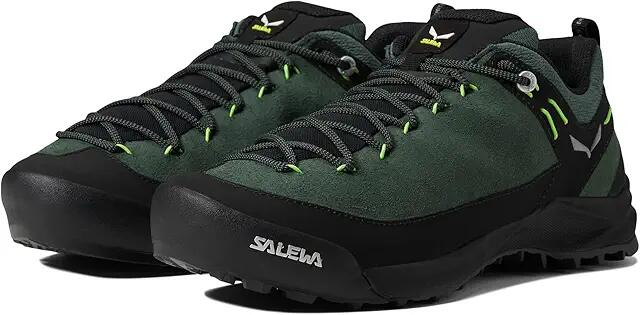 SALEWA Wildfire Leather (Raw Green/Black) Men's Shoes Cover