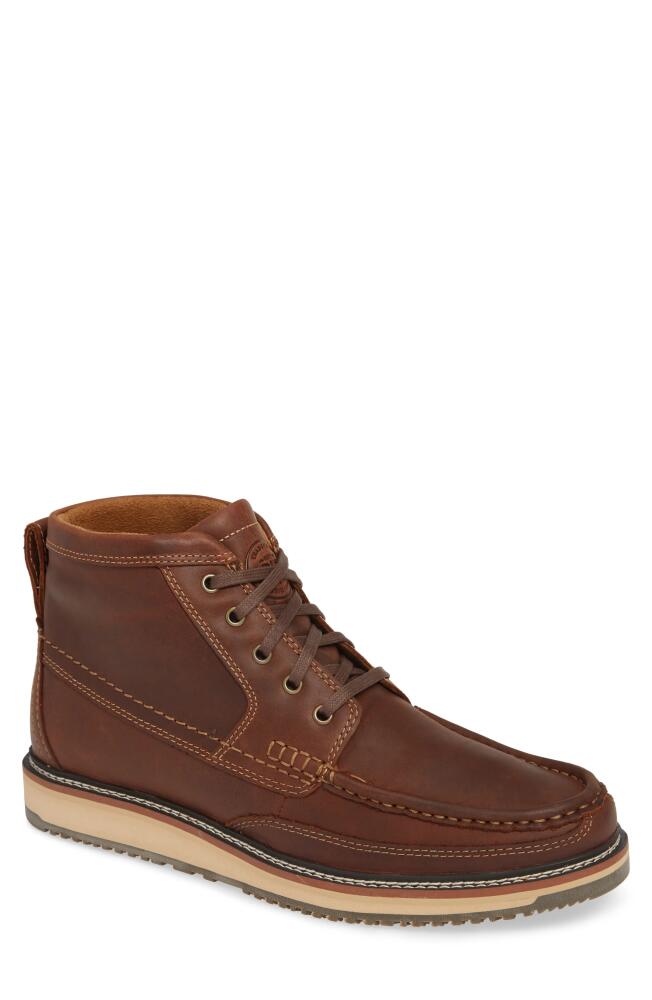 Ariat 'Lookout' Moc Toe Boot in Foothill Brown Leather Cover