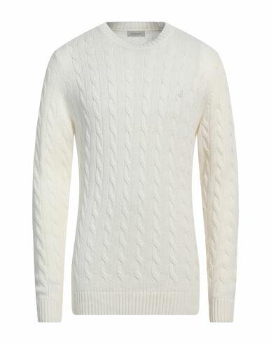 Jeckerson Man Sweater White Viscose, Wool, Polyamide, Cashmere Cover