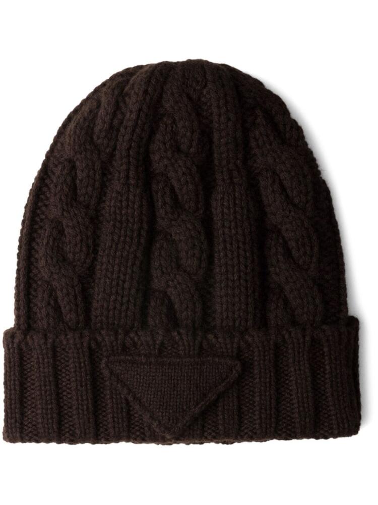 Prada Cashmere beanie - Brown Cover