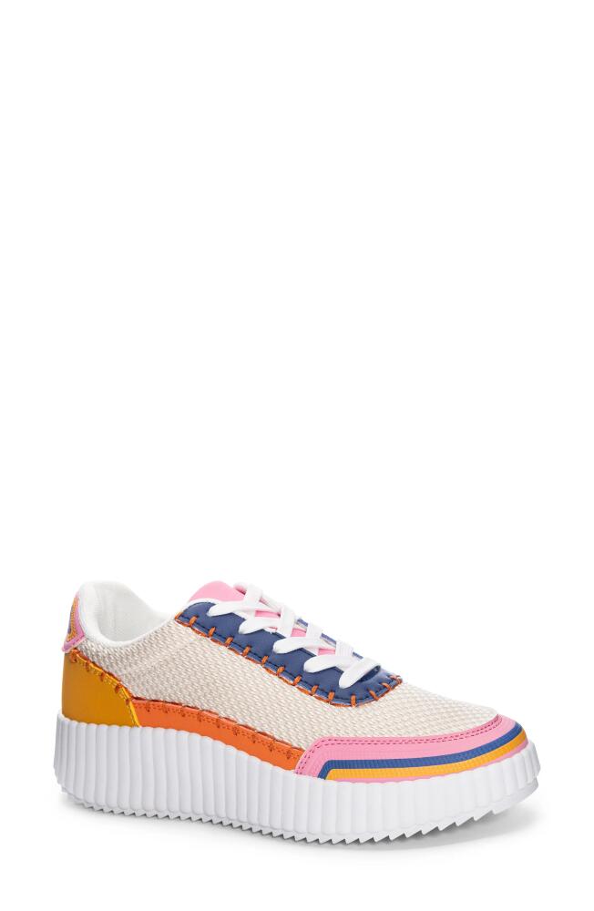 Dirty Laundry Spirited Mesh Sneaker in Pink Multi Cover