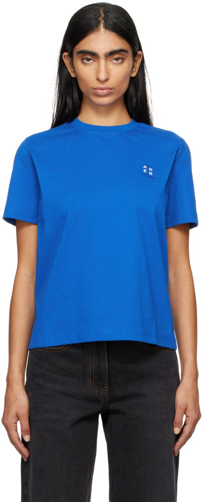 ADER error Blue Significant Patch T-Shirt Cover