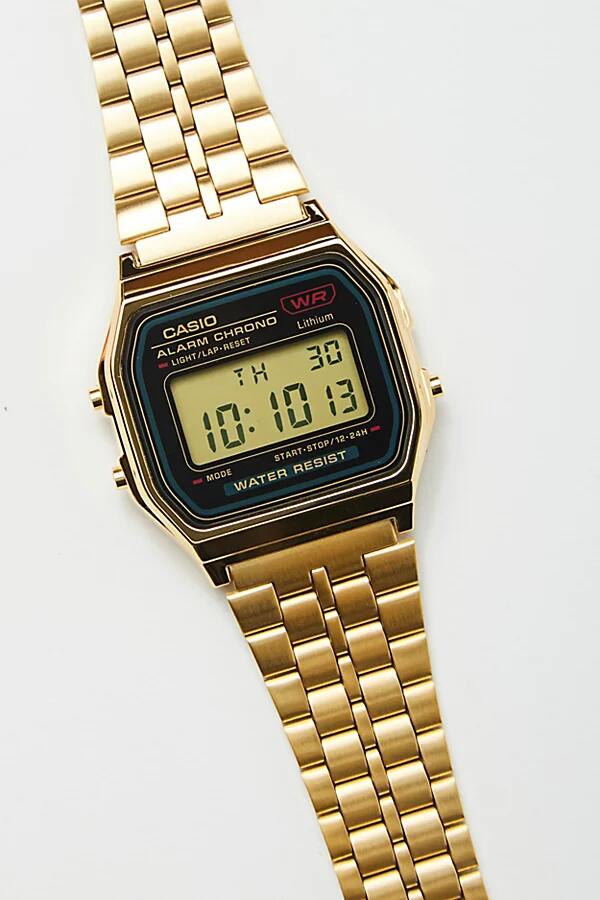 Casio A159WGEA-1VT Watch in Black Cover