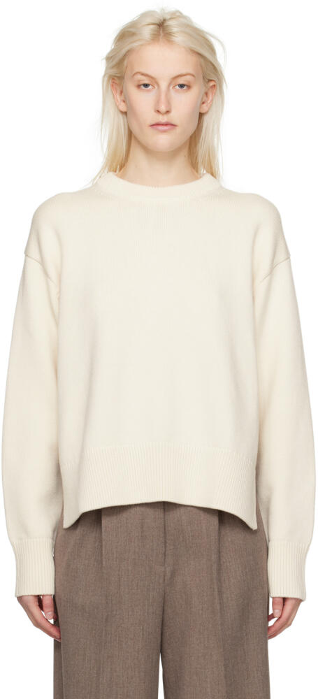 Studio Nicholson SSENSE Exclusive Off-White Hima Sweater Cover