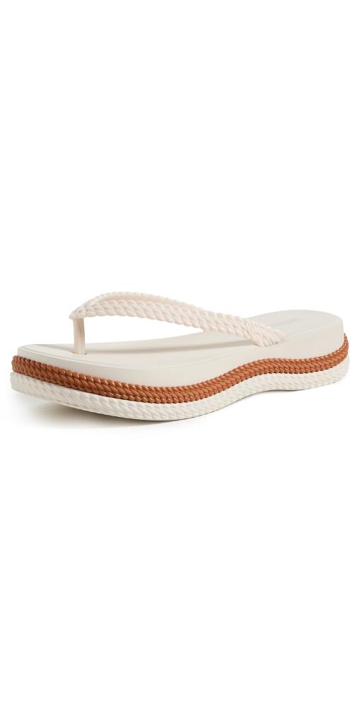 Melissa Leblon Flip Flops Beige/Brown Cover