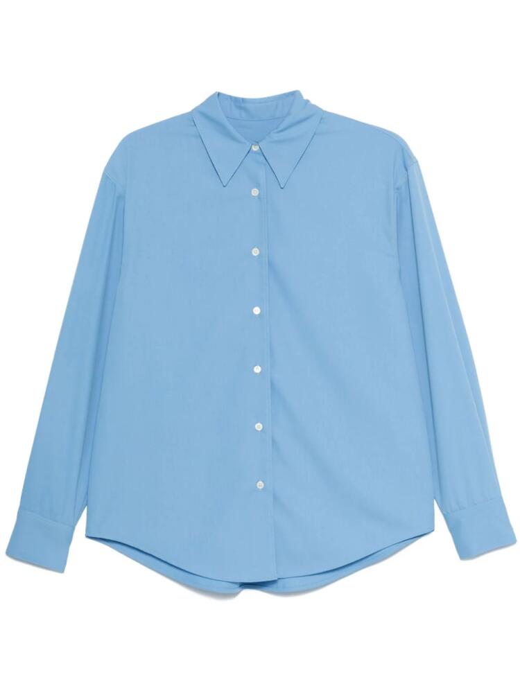 LVIR gabardine weave shirt - Blue Cover