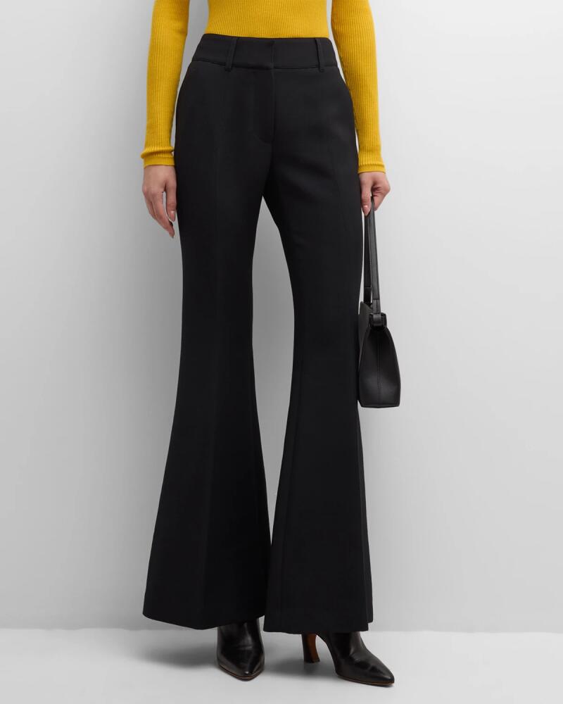 Gabriela Hearst Rhein Flare Crepe Pants Cover