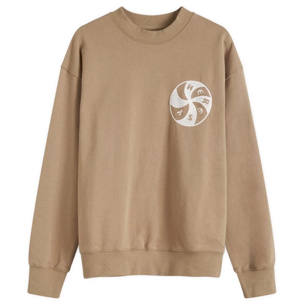 Heresy Portal Crew Sweater in Biscuit Cover