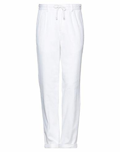 04651/a Trip In A Bag Man Pants White Cotton, Elastane Cover