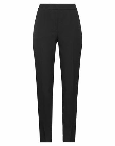 Rebel Queen Woman Pants Black Polyester, Elastane Cover