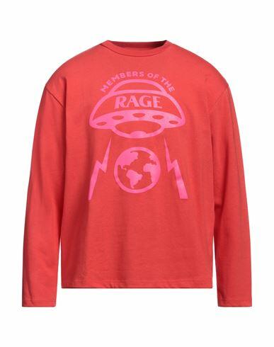 Members Of The Rage Man T-shirt Tomato red Cotton, Elastane Cover