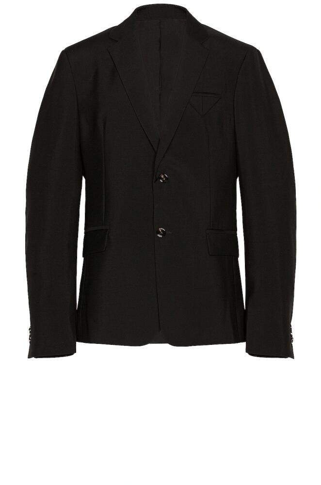 Bottega Veneta Travel Wool Blazer in Black Cover