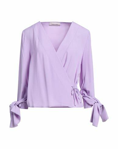 Twenty Easy By Kaos Woman Shirt Lilac Acetate, Silk Cover