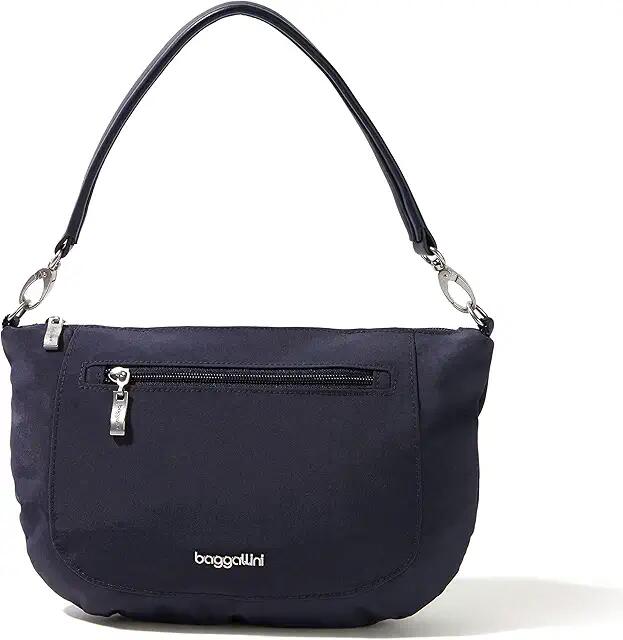 Baggallini Modern Everywhere Half Moon Crossbody (French Navy) Handbags Cover