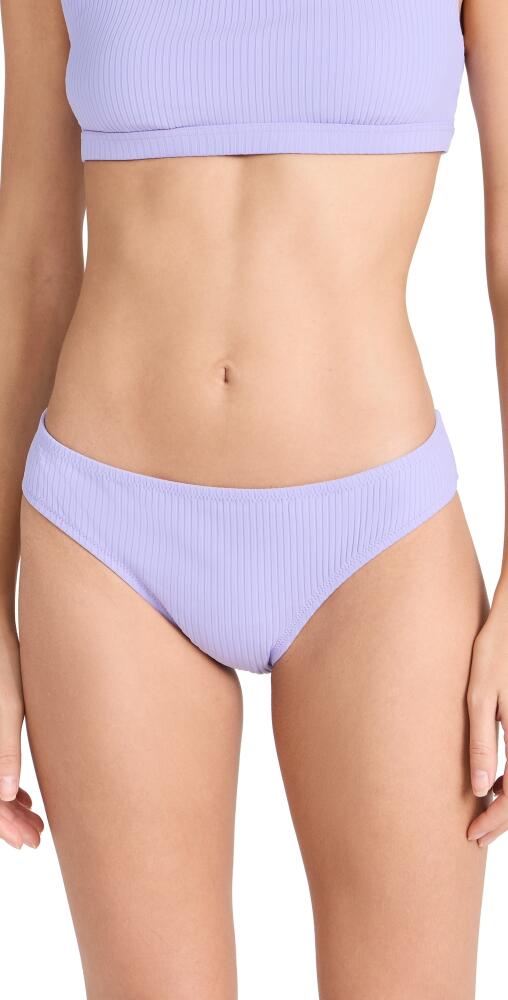 Madewell Rib Devon Bikini Bottoms Subtle Lavender Cover