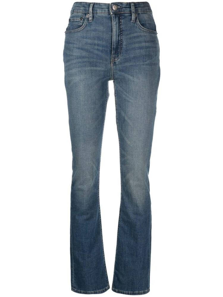 Lauren Ralph Lauren stonewashed bootcut denim jeans - Blue Cover