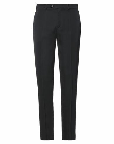 Ermanno Scervino Man Pants Black Polyester, Elastane Cover