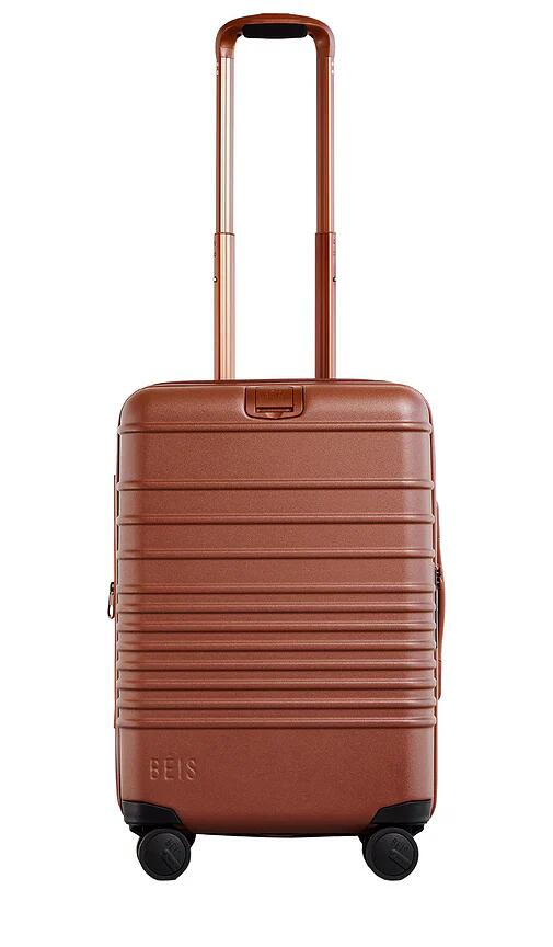 BEIS The Carry-On Roller in Brown Cover