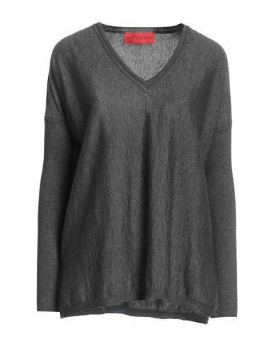 Wild Cashmere Woman Sweater Grey Silk, Cashmere Cover