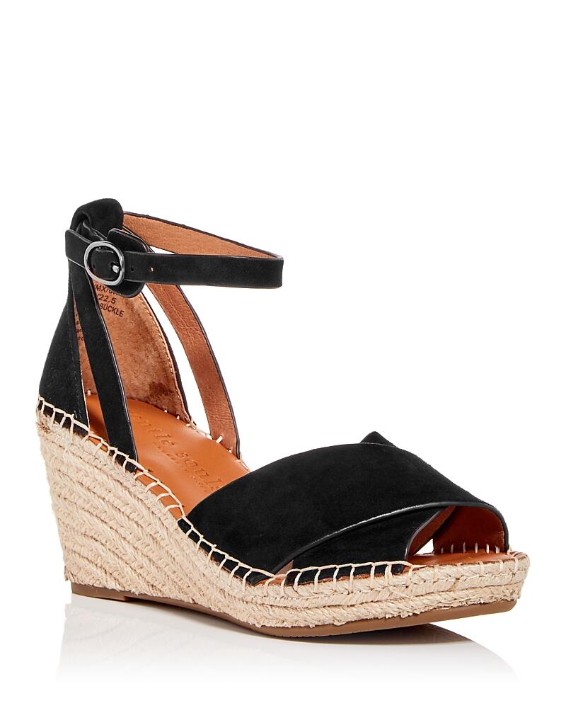 Gentle Souls by Kenneth Cole Women's Charli Ankle Strap Espadrille Wedge Sandals Cover