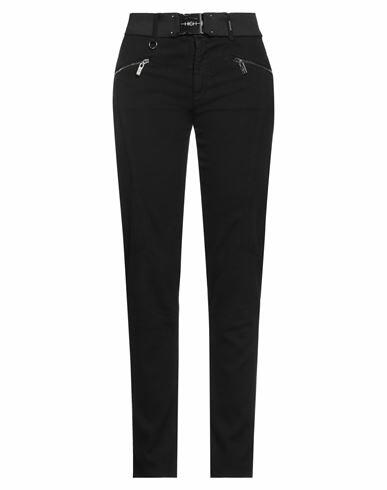 High Woman Pants Black Cotton, Cashmere, Elastane Cover