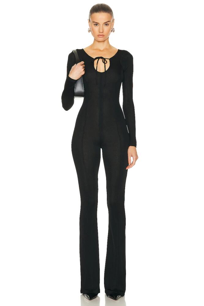 RTA Keyhole Jumpsuit in Black Cover