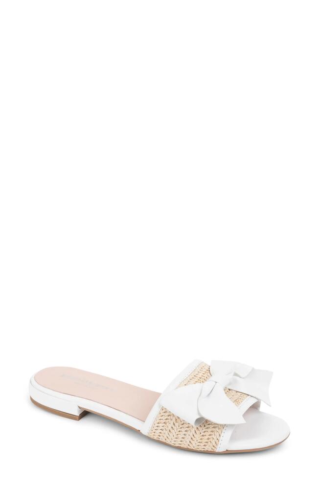 patricia green St. Tropez Slide Sandal in White Cover